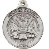 U.S. Army Pewter Key Chain