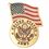 Blank Military Award Pins (U.S. Army & American Flag), 1 1/8" W, Price/piece