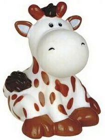 Blank Rubber Cute Cow Toy