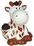 Blank Rubber Cute Cow Toy