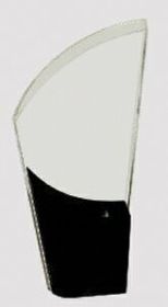 Custom Black Lunar Acrylic Award (9 1/2")