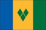 Custom St. Vincent & The Grenadines Nylon Outdoor UN O.A.S. Flags of the World (12