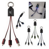 Custom 3-In-1 Light Up Charging Cables, 1