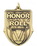 Custom 100 Series Stock Medal (Honor Roll) Gold, Silver, Bronze, Price/piece