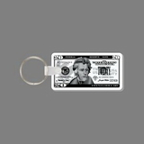 Key Ring & Punch Tag - 20 Dollar Bill (Front)