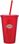 Custom 16 Oz. Red Spirit Tumbler Cup, Price/piece