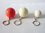 Custom Golf Ball Keychain, 1 1/4
