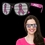 Custom Pink Ribbon Neon Pink Billboard Sunglasses, Price/piece