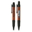 Custom Ballpoint Pen, Wood Ballpoint Pen w/Rubber Grip, 5.25" L, Price/piece