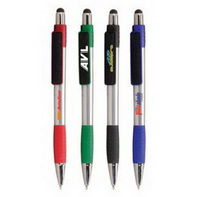 Custom Stylus Ballpoint Pen, The Rowena Stylus & Pen, 5.625" L x 3/8" W