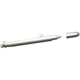Custom Silver Submarine Pen, 5.75