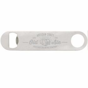 Custom Color Wrapped Classic Paddle Bottle Opener, 7" W X 1 5/8" H X 1/8" Thick