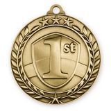 Custom 1 3/4'' 1St Place Medal (G)