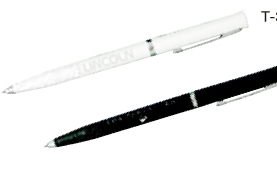 Custom Flare Top Twist Action Pen w/ Chrome Trim (5-1/4")