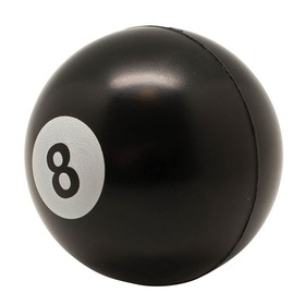 Custom 8-Ball Squeezie(R) Stress Reliever, 2.75" Diameter