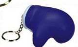 Blank Boxing Glove Stress Reliever Keychain