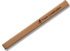 Custom Natural Finish Carpenter Pencil