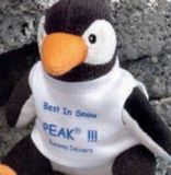 Custom Q-Tee Collection Stuffed Penguin