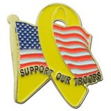 Custom American Troop Support Lapel Pin, 1