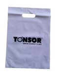 Custom Plastic Merchandise Bags With Handles, 11