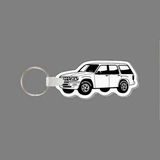 Custom Key Ring & Punch Tag - Sport Utility Vehicle (3/4 View)