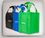Custom Non-Woven Polypropylene Shopping Bag, 11 1/2" W x 13 3/4" H x 8 5/8" D, Price/piece