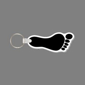 Custom Key Ring & Punch Tag - Foot Print