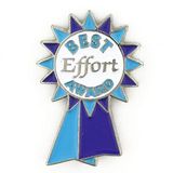 Blank Best Effort Award Pin, 3/4