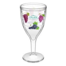 Custom 12 Oz. Wine Glass, 8" H