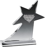 Custom Clear Shooting Star Award (8