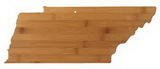 Custom Tennessee State Cutting And Serving Board, 18 1/2
