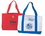 Custom Colored Poly Tote Bag (19"x12"x4"), Price/piece