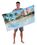 Custom 30" x 60", 13 lb., Terry Velour, Sublimated, Digitally Printed Beach Towel, Price/piece