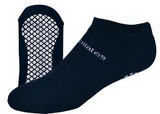 Custom Full Cushion No Show Sock with Tread and Knit-In Logo