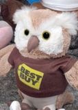 Custom Q-Tee Collection Stuffed Owl