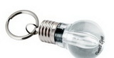 Custom Mini Light Bulb Keychain