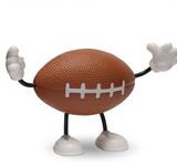 Custom Football Figure Stress Reliever Toy