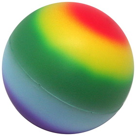 Custom Rainbow Stress Ball