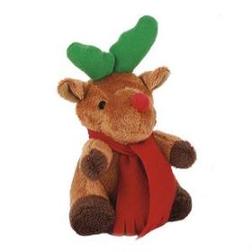 Custom Stock Christmas Reindeer Stuffed Animal