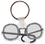 Custom Eyeglasses Symbol Key Tag, Price/piece