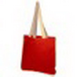 Custom All Natural Promotional Tote with Web Handles (14