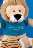 Custom Pudgy Plush Stuffed Lion