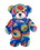 Custom Soft Plush Tie Dye Bear with Bandana 8", Price/piece