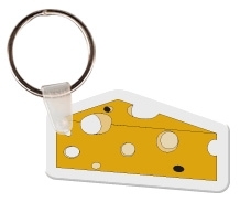 Custom Cheese Key Tag