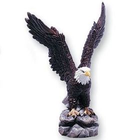 Blank Color Resin Eagle W/1/4" Rod (8 1/2")(Without Base)