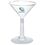Custom 6 Oz. Clear Plastic Martini Glass 2-piece, Price/piece