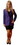 Blank Women's Purple Blazer, Price/piece