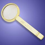 Custom Gold Plated Brass Magnifier (Screened)