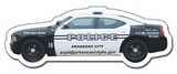 Custom Stock 30 Mil Police Car Magnet, 4.5
