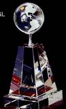 Custom Globe Top Globe Trophy (3-3/8